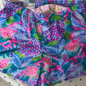 Lilly Pulitzer Ocean Tail Shorts NWOT